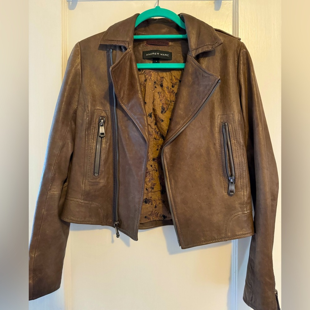 Marc Jacobs (Andrew Marc) Leather Jacket
